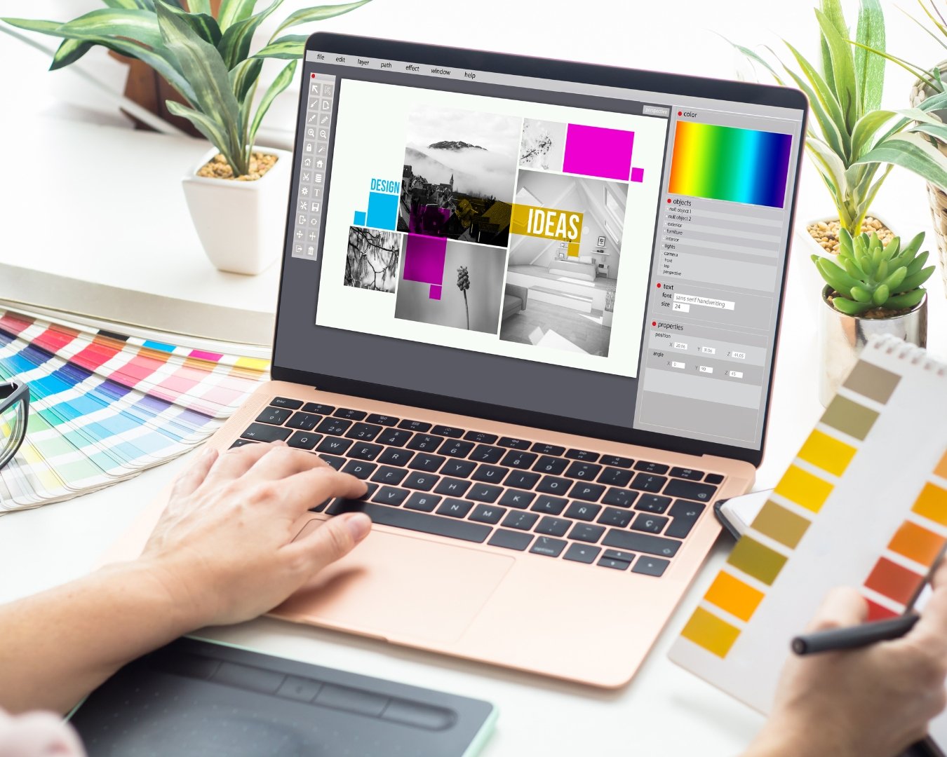 Charte graphique entreprise Cosmedia 78